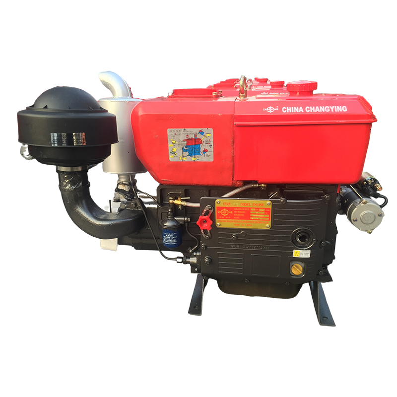 Diesel engine (red)