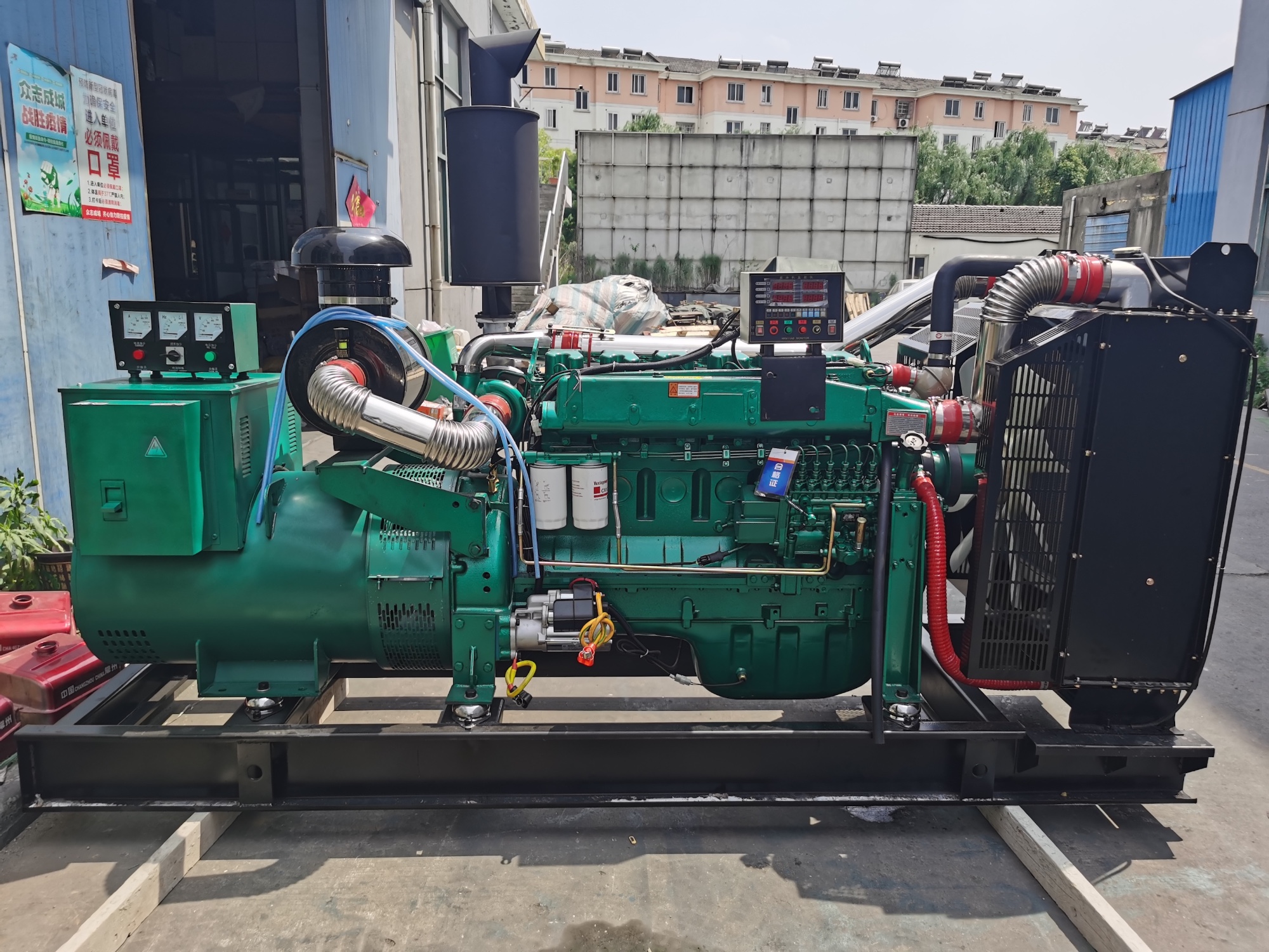常赢品牌 300KW 发电机组 全铜电机