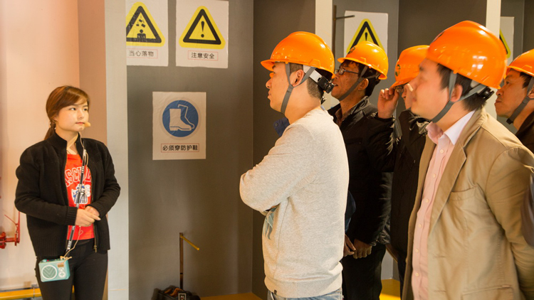 安貞檢測組織員工參觀常州市建筑施工安全體驗中心